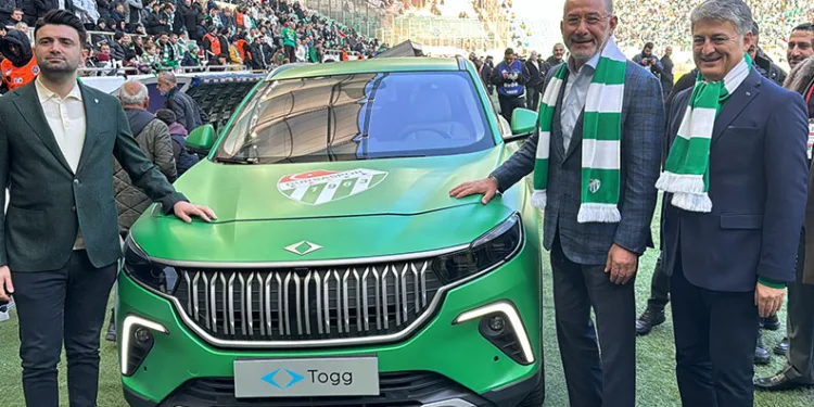 TOGG, Bursaspor’a sponsor oldu