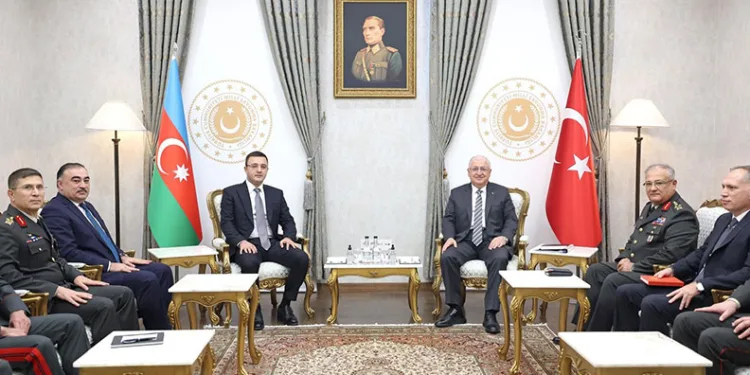 Bakan Güler, Azerbaycan Savunma Bakan Yardımcısı Gurbanov’u kabul etti