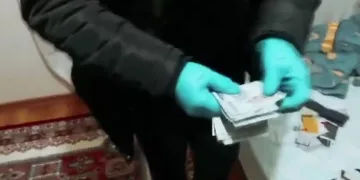 Seyir halindeki cip alev aldı