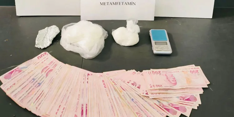 Samsun’da uyuşturucuyla yakalanan bir kişi gözaltına alındı