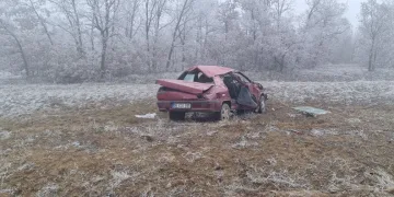 Çorum’da otomobil takla attı: 5 yaralı
