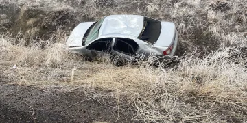 Konya’da sis ve buzlanma nedeniyle takla atan otomobildeki 6 kişi yaralandı