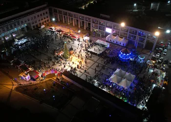 Nilüfer’de Yeni Yıl Festivali’nde eğlence ve alışveriş bir arada