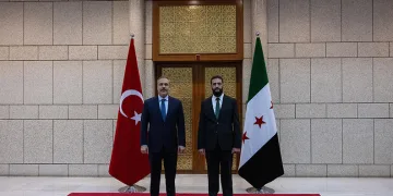 Bakan Fidan, Suriye’deki yeni yönetimin lideri Şara ile Şam’da görüştü