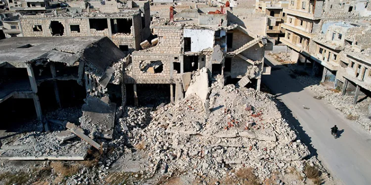 Rejim askerlerinin bombaladıkları evlerin demirlerini söküp sattığı ortaya çıktı