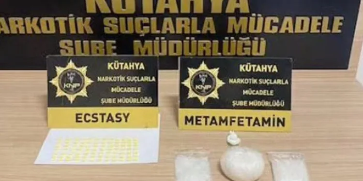 Kütahya’da uyuşturucu operasyonu