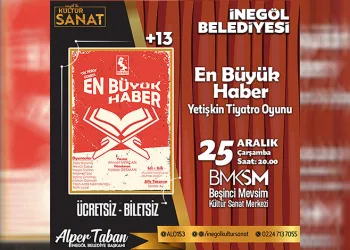 İnegöl’de kültür sanat dolu hafta