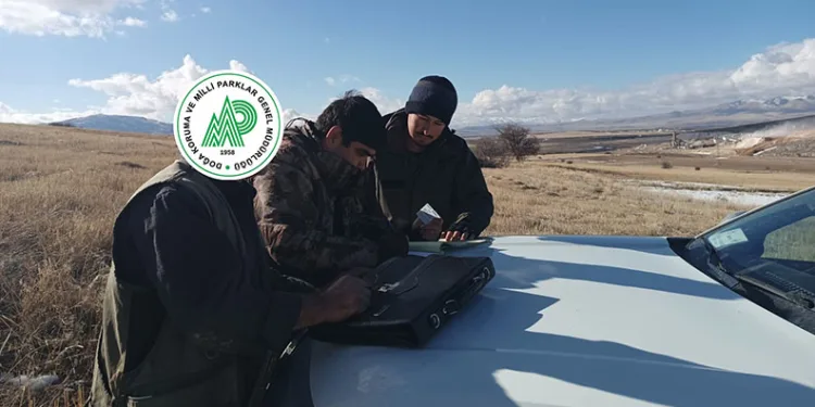Yasa dışı av yapan 4 kişiye idari işlem