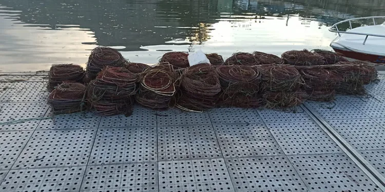 Körfez’de 512 karton kaçak sigara ele geçirildi