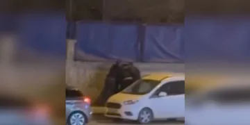 İnşaatın iskelesinden düşen işçi yaralandı