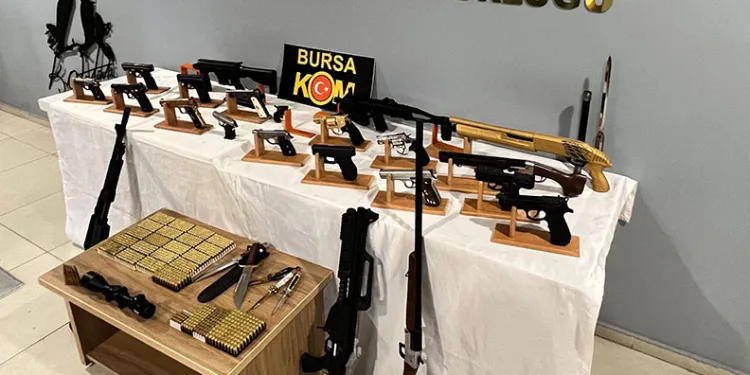 Bursa’da yasa dışı silah imalatı operasyonu