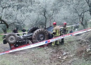 Bursa’da traktörün altında kalan yaşlı adam hayatını kaybetti