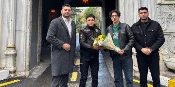 Bursasporlu taraftarlardan anlamlı ziyaret