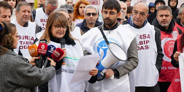 Bursa’da Sağlık Meslek Örgütleri G(ö)revde!