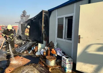 Samanlık ve ahır küle döndü: 3 büyükbaş telef oldu, 17’si kurtarıldı