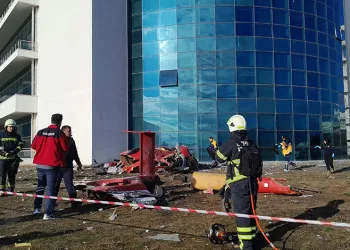 Muğla’da hastaneye çarpan helikopter düştü: 4 ölü