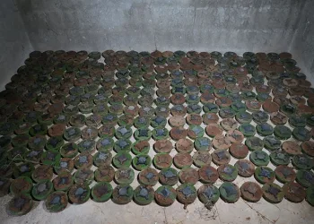 PKK/YPG Münbiç’te zeytin bahçesine yüzlerce mayın döşedi