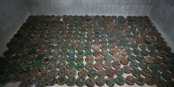PKK/YPG Münbiç’te zeytin bahçesine yüzlerce mayın döşedi