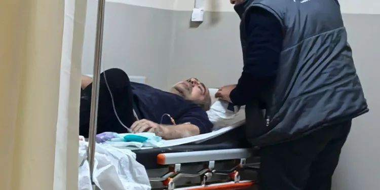 Bursa’da minibüsün çarptığı adam yaralandı