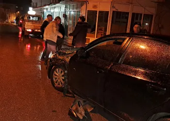Önce traktöre sonra tıra çarptı: Burnu bile kanamadı