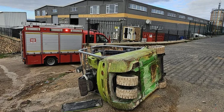 Bursa’da forkliftin altında kalan işçi hayatını kaybetti