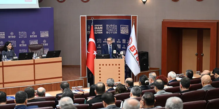 BTSO’da yılın son meclis toplantısı yapıldı