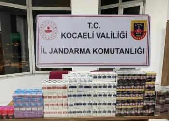 Körfez’de 512 karton kaçak sigara ele geçirildi