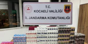 Körfez’de 512 karton kaçak sigara ele geçirildi