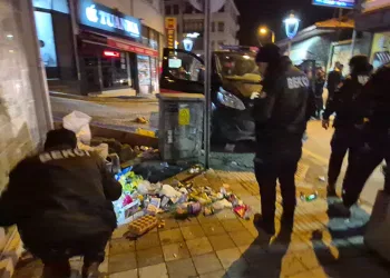 Samsun’da bir evde çok sayıda silah ve mühimmat ele geçirildi