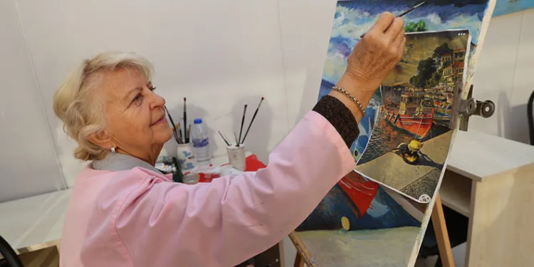 Mudanya sanat ve spor iç içe