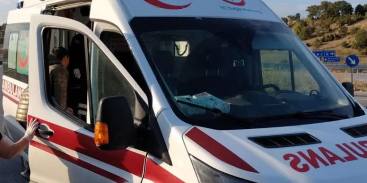 Bilecik’te 2 otomobilin çarpması sonucu 1 kişi yaralandı