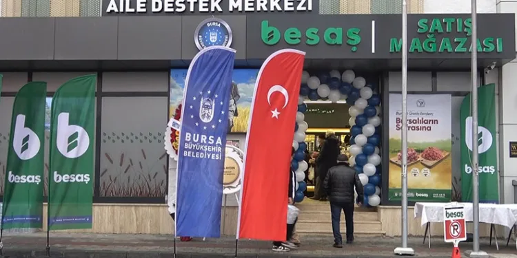 BESAŞ Fabrika Satış Mağazası, Mudanya’da hizmete girdi