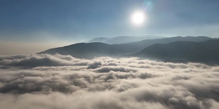Bursa’da yoğun sis şehri yuttu