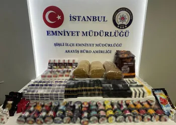 Otomobil bahçeye uçtu: Yaralılar müdahale sonrası olay yerinden kaçtı