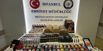 Otomobil bahçeye uçtu: Yaralılar müdahale sonrası olay yerinden kaçtı