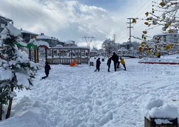 Bolu’da 4 ilçede kar tatili