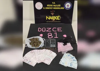 Düzce’de uyuşturucu operasyonunda 2 kişi tutuklandı