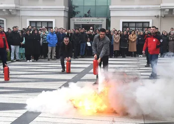 Osmangazi’de deprem ve yangın tatbikatı