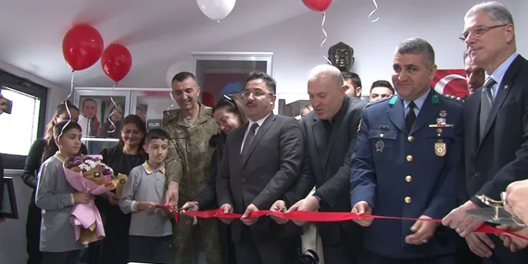 Şehit Tunahan Yavuz Kütüphanesi törenle açıldı