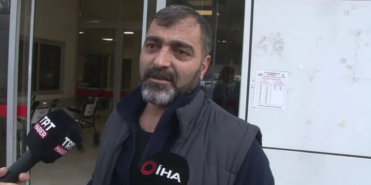 İnşaatın iskelesinden düşen işçi yaralandı