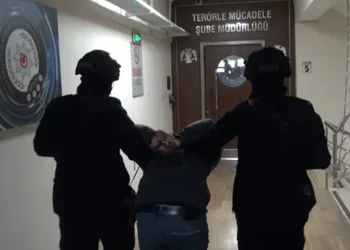 Kontrolden çıkan araç üzüm bağına uçtu