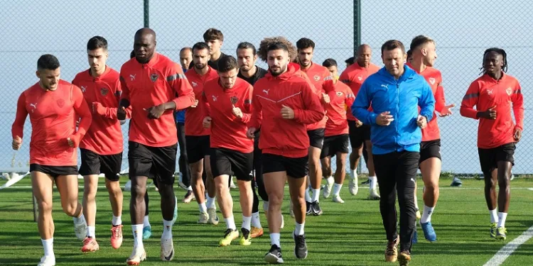 Hatayspor, Göztepe maçı hazırlıklarını sürdürüyor