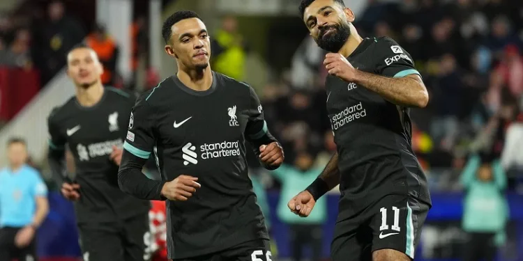 UEFA Şampiyonlar Ligi’nde Liverpool, liderliğini sürdürdü