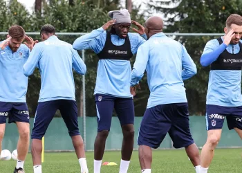 Trabzonspor, Galatasaray maçı hazırlıklarını sürdürdü