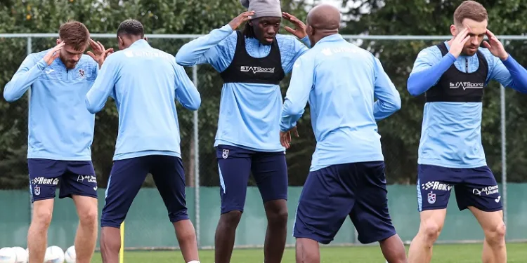 Trabzonspor, Galatasaray maçı hazırlıklarını sürdürdü