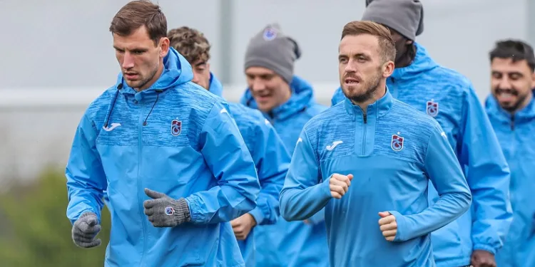 Trabzonspor, Galatasaray maçı hazırlıklarını sürdürdü