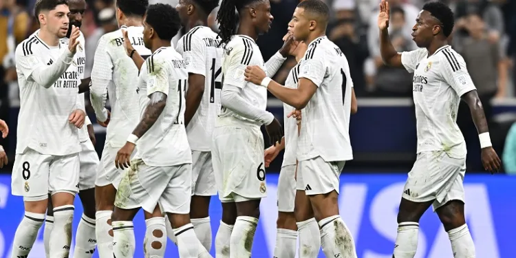 2024 FIFA Kıtalararası Kupası Real Madrid’in