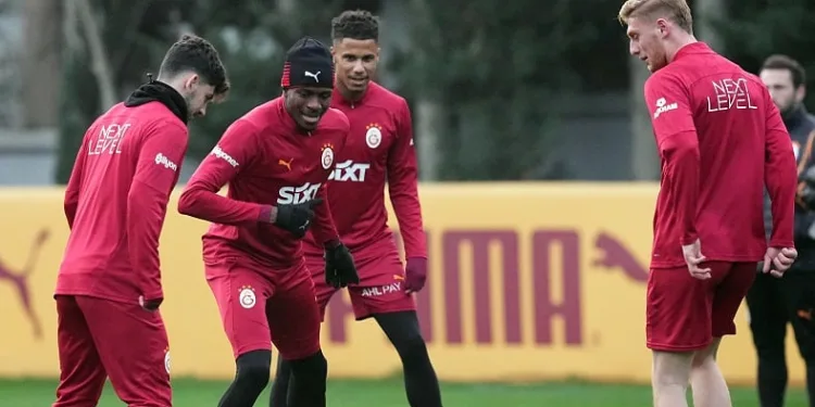 Galatasaray, Kayserispor maçı hazırlıklarını sürdürdü