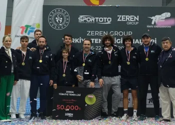 Türkiye Tenis Ligi’nde erkekler şampiyonu TED Spor Kulübü