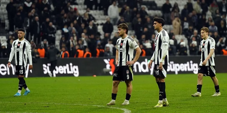 Beşiktaş, Süper Lig’in ilk yarısında hayal kırıklığı yarattı